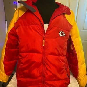 Used Condition - NFL VF Imagewear Kansas City Chiefs hooded jacket XL